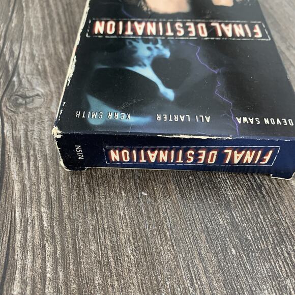 Vintage Final Destination VHS 2000 Horror Movie Devon Sawa Ali Larter Kerr Smith - Picture 4 of 6